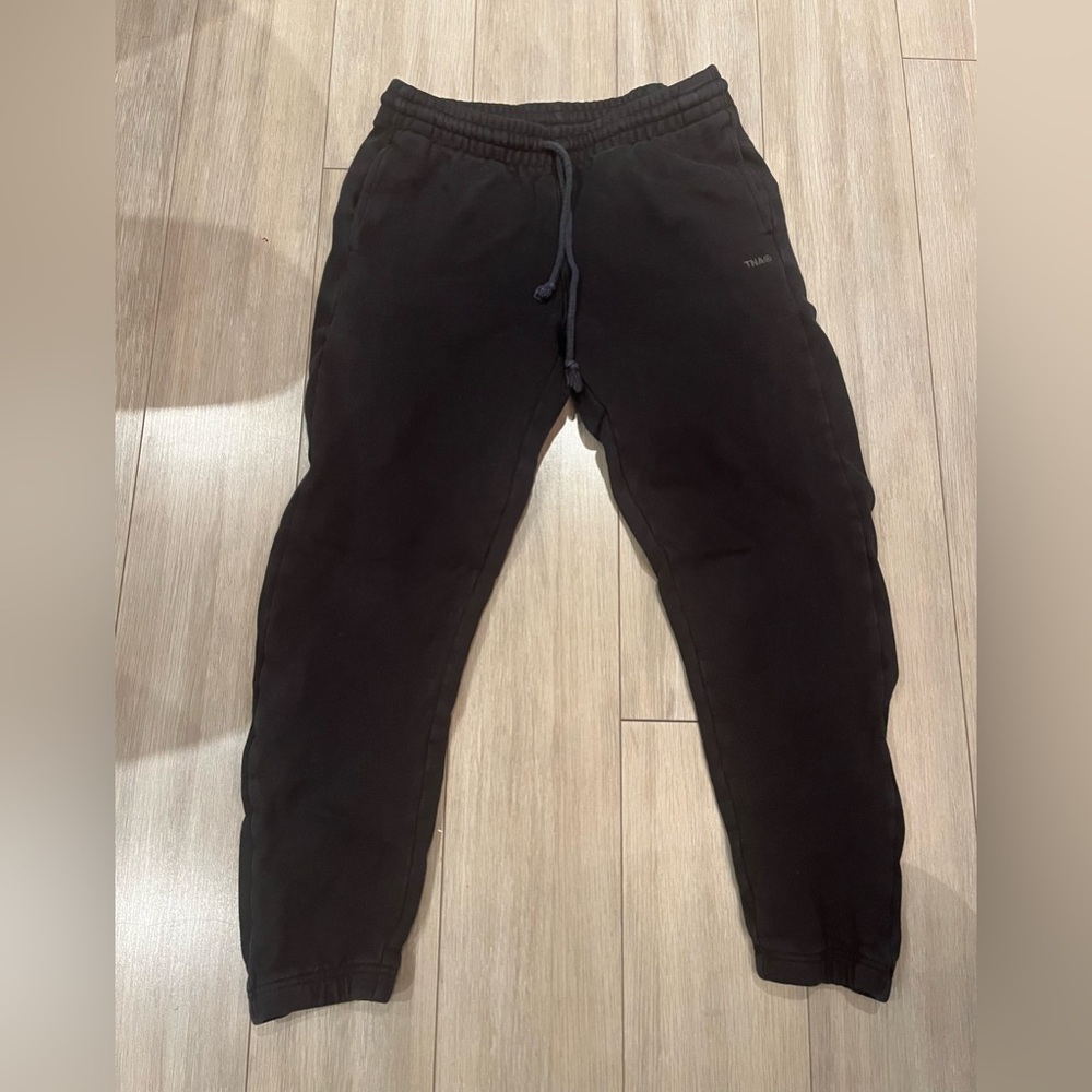 Aritzia TNA sweatfleece boyfriend fit black size M